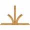 Ekena Millwork Richland Rough Sawn Timber Gable Bracket, Western Red Cedar, 96"W x 64"H x 4"D x 6"F, 16/12 Pitch GBW096X64X0406RIC00RWR - alternate 1